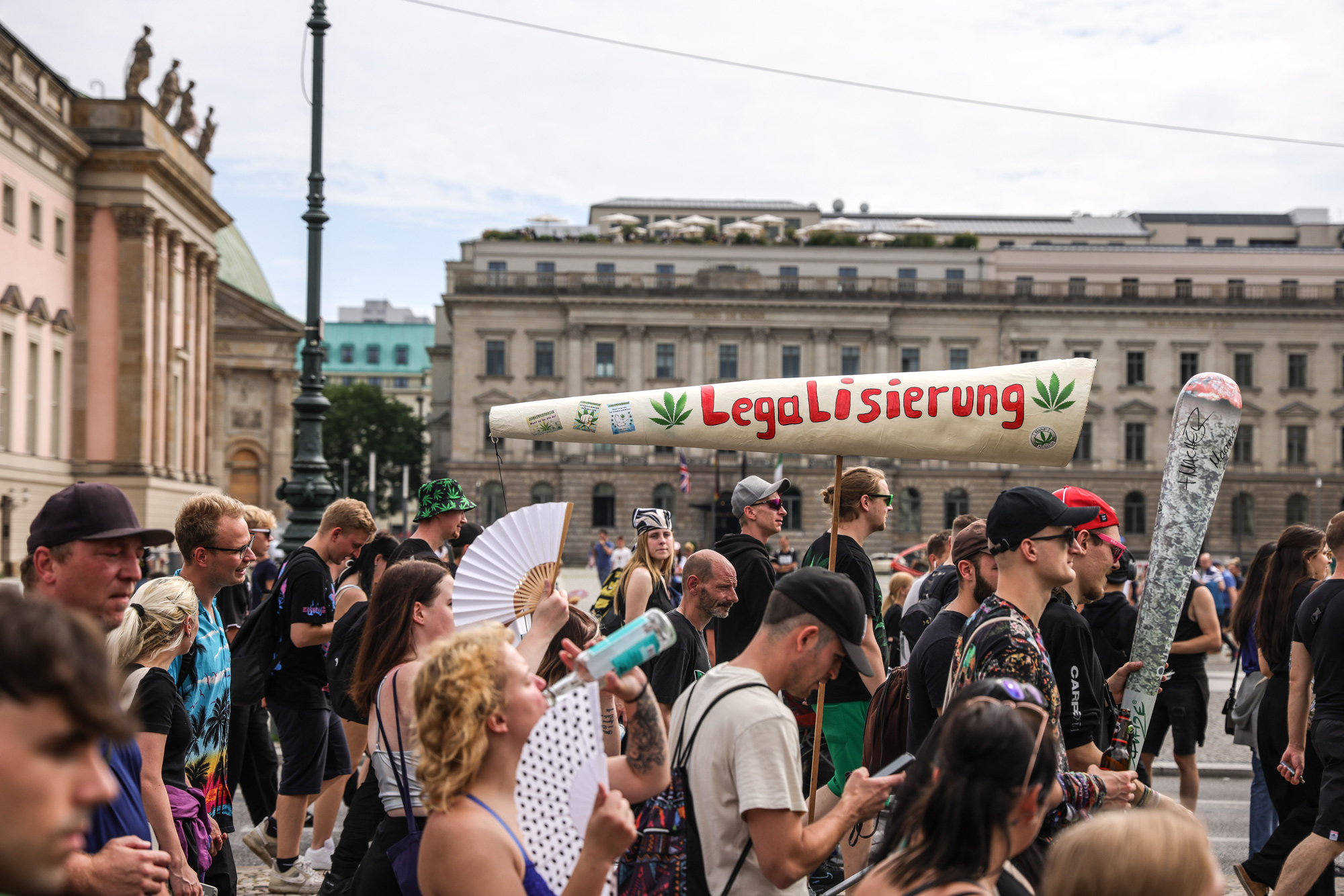 Celebrations Break Out All Over Germany, as “1st April” Marks Cannabis Being Legalised in The Country!
